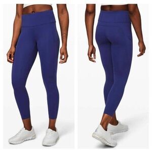 LULULEMON ATHLETICA Fast and Free Tight II Non Reflective Nulux Size 12